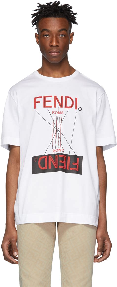 fendi shirt dames|fendi fiend t shirt.